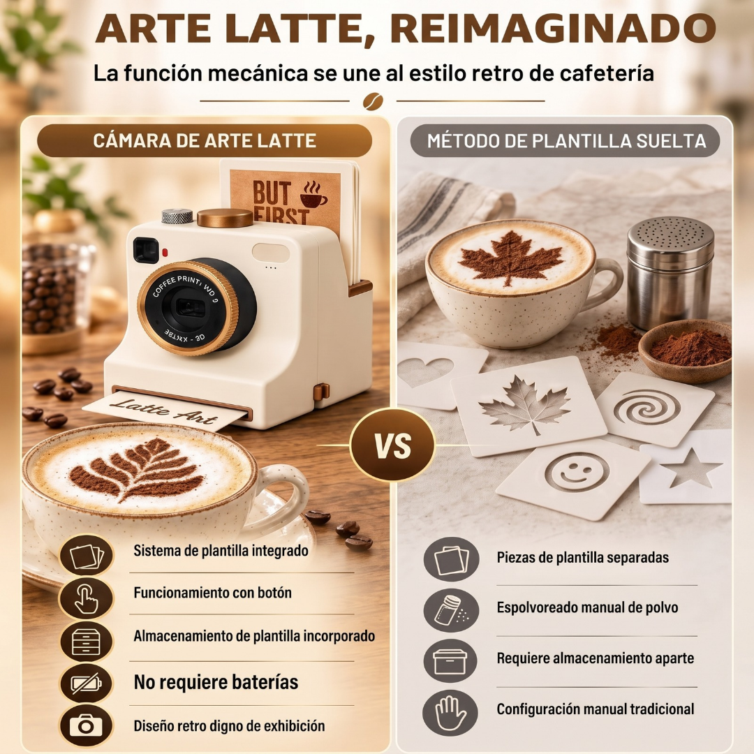 Impresora de Arte Latte para Café y Postres