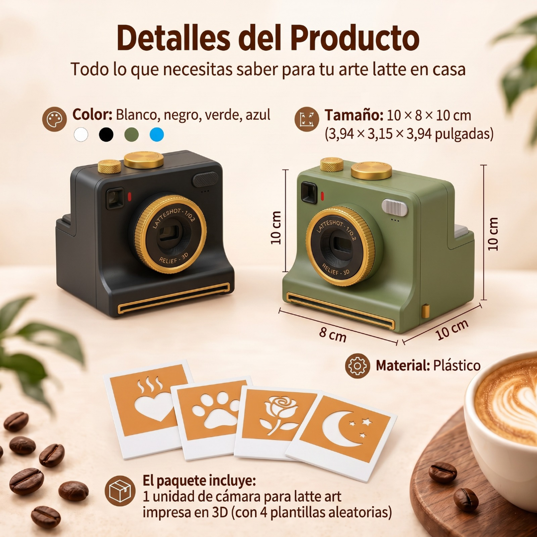 Impresora de Arte Latte para Café y Postres